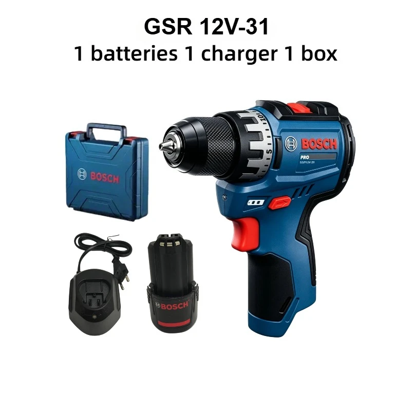 Power Tools Bosch - Беспроводная дрель Bosch Professional GSR 12V-31,