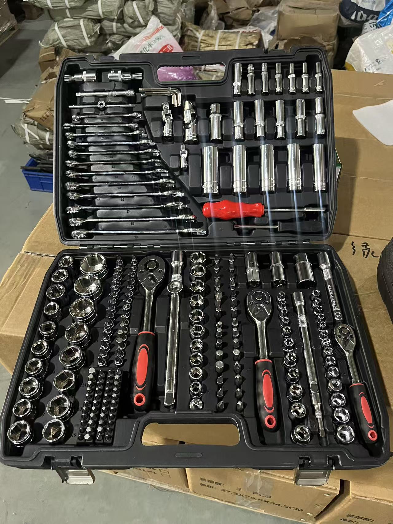 Power Tools Set - Набор инструментов для авторемонта из 216
