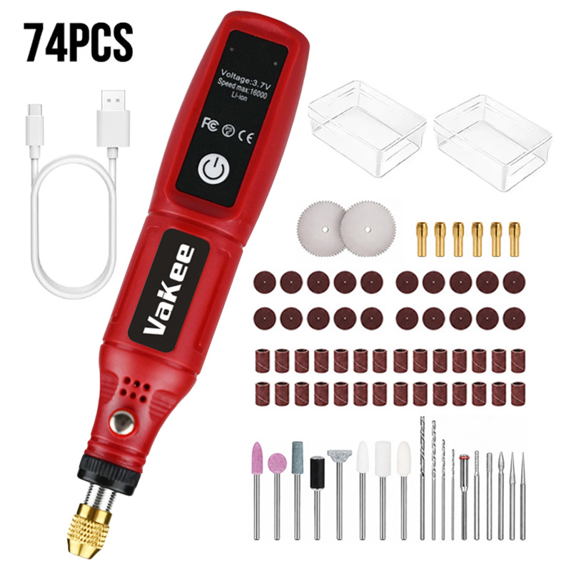 Power Tools Universal Battery - Беспроводной роторный инструмент Vakee, 15 см,