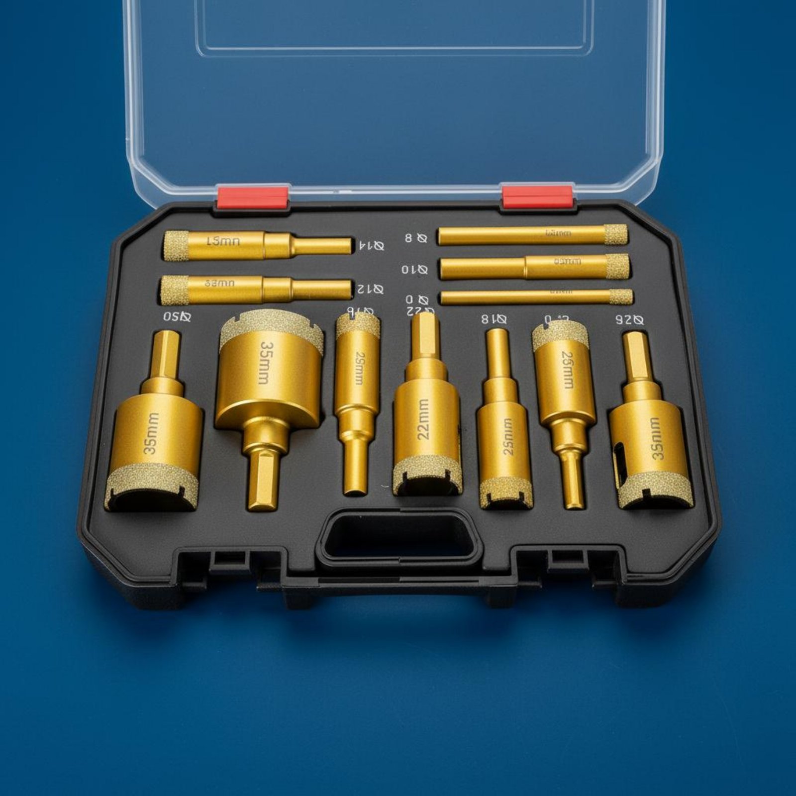 Power Tools Set - Набор из 12 сверл для сверления
