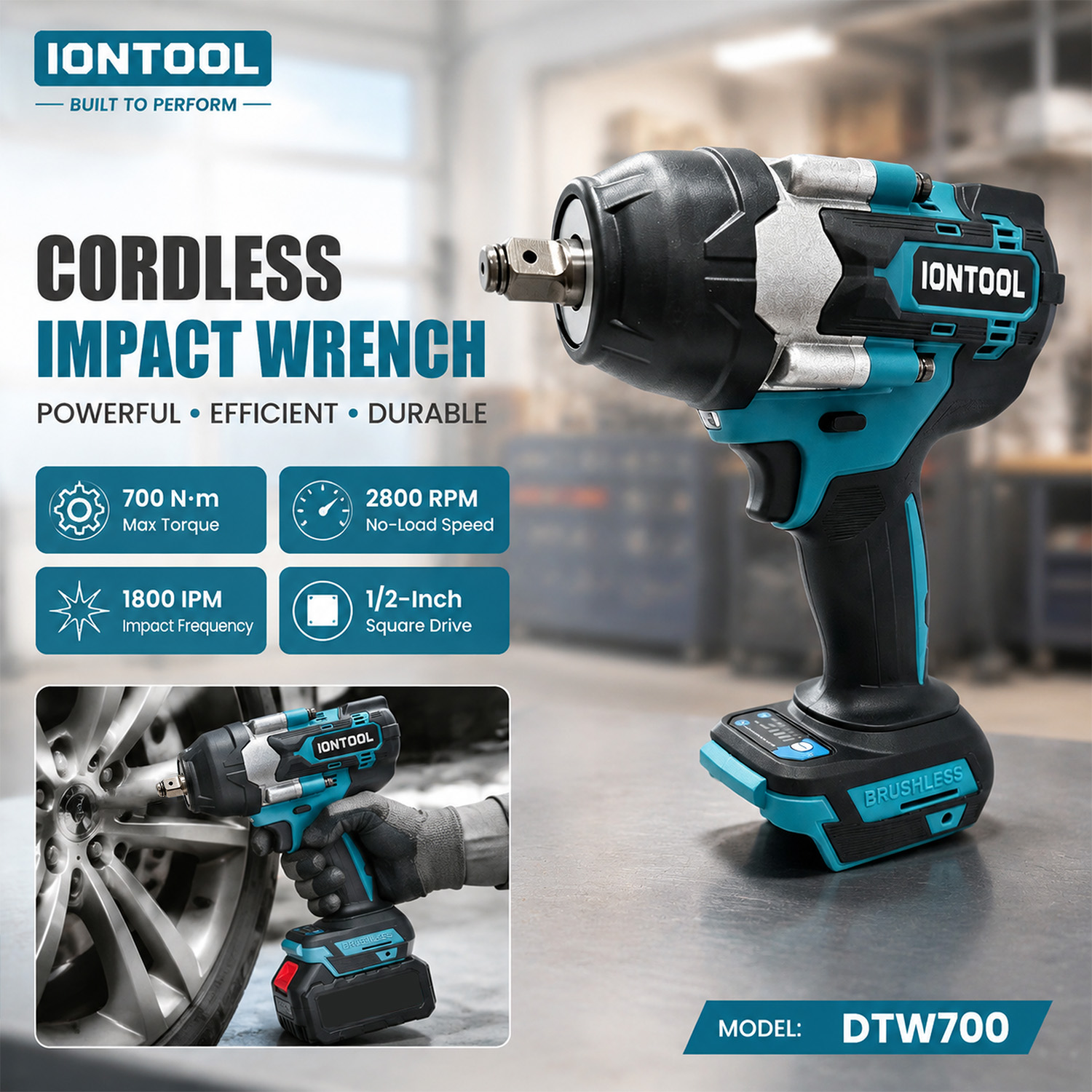 IONTOOL DTW700 Противоскользящ – обзор и цена Power Tools And Engineering