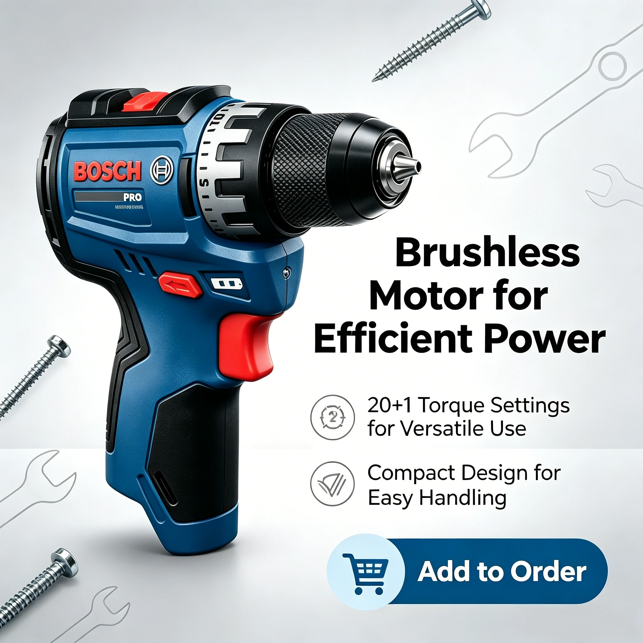 Беспроводная дрель Bosch Profe – обзор и цена Power Tools Bosch
