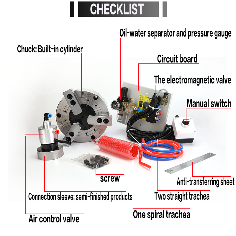 8-дюймовый (210 мм) 3-кулачков – обзор и цена Power Tools Set